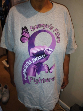 Suenyo’s Fibro Fighters Team Shirts