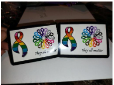 Multi Cancer Ribbons